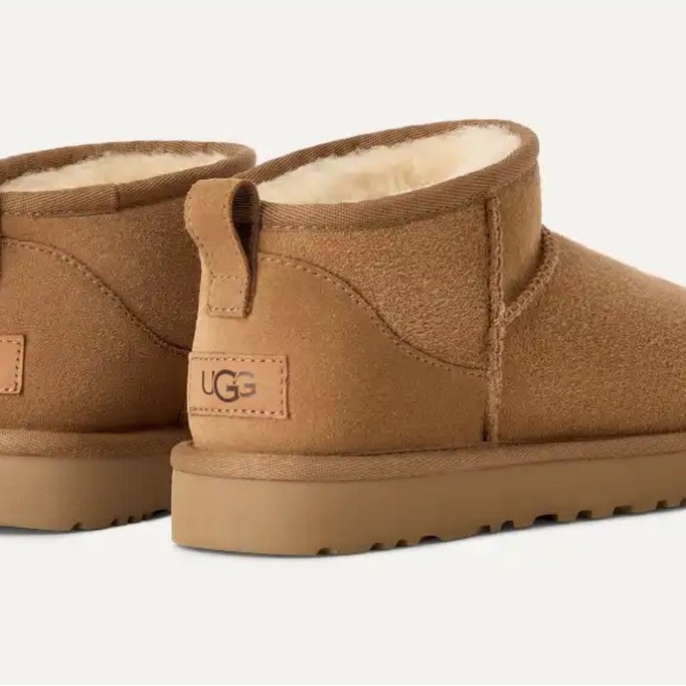 UGG Classic Ultra Mini Chestnut Ankle Boots